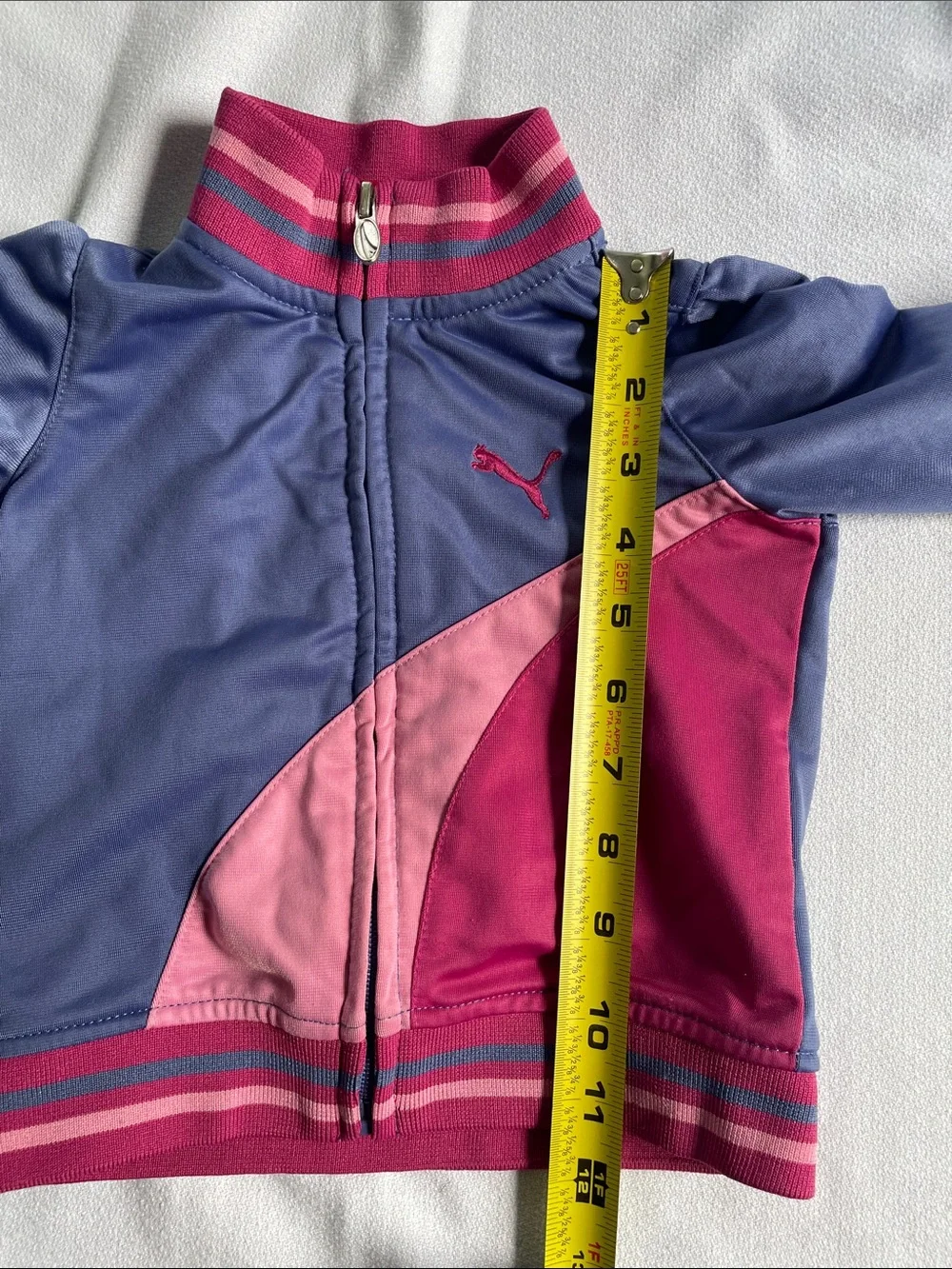 PUMA Jacket Track Suit Full Zip Up Purple Pink Sporty Sweater Sweatshirt